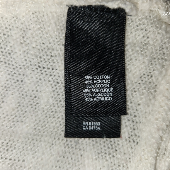 Kenneth Cole Ivory Open-Front Cardigan - Picture 3 of 5